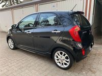 Gebraucht Kia Picanto 86 PS (63 kW) 2013 Schwarz Kleinwagen