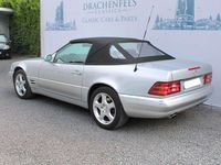 Gebraucht Mercedes SL320 224 PS (164 kW) 2001 Brillantsilbermetallic Cabrio