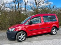 Gebraucht VW Caddy 75 PS (55 kW) 2013 Rot Van / Kleinbus