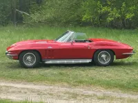 Gebraucht Corvette C2 379 PS (278 kW) 1966 Rot Cabrio