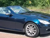Gebraucht Mercedes SLK200 163 PS (119 kW) 2007 Blau Cabrio