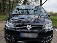 Gebraucht VW Sharan Sound 150 PS (110 kW) 2017 Schwarz Van / Kleinbus