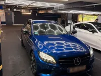 Gebraucht Mercedes C180 156 PS (114 kW) 2019 Blau Kombi