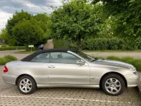 Gebraucht Mercedes CLK240 Elegance 170 PS (125 kW) 2003 Silber Cabrio