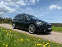 Gebraucht BMW 220 Gran Tourer Sport Line 192 PS (141 kW) 2015 Schwarz Van / Kleinbus