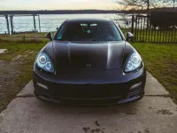 Gebraucht Porsche Panamera Diesel 250 PS (183 kW) 2012 Schwarz Kleinwagen