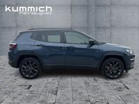 Gebraucht Jeep Compass 179 PS (131 kW) 2021 Zweifarblackierung blue shade/dach schwarz (schwarz) SUV