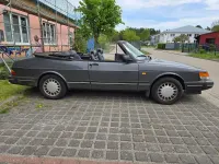 Usata Saab 900 Cabriolet 160 CV (117 kW) 1991 Grigio Cabrio