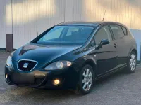 Usata Seat Leon 105 CV (77 kW) 2008 Nero Utilitaria