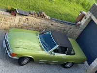 Gebraucht Mercedes SL350 194 PS (142 kW) 1978 Grün Cabrio