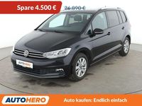 Gebraucht VW Touran Active 150 PS (110 kW) 2021 Schwarz Van / Kleinbus