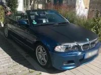 Gebraucht BMW 325 Cabriolet 192 PS (141 kW) 2002 Blau Cabrio
