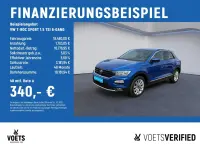 Gebraucht VW T-Roc Sportline 150 PS (110 kW) 2020 Blau SUV