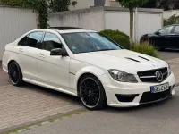 Gebraucht Mercedes C63 AMG AMG 487 PS (358 kW) 2011 Weiß Limousine