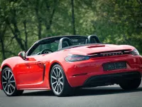 Gebraucht Porsche 718 Boxster 299 PS (219 kW) 2017 Rot Cabrio