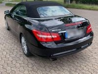 Usata Mercedes E250 204 CV (150 kW) 2012 Nero Cabrio