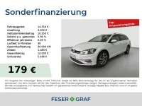 Gebraucht VW Golf VII Sound 150 PS (110 kW) 2017 White silver metallic Kombi