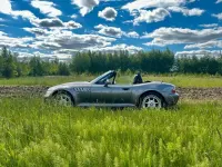 Gebraucht BMW Z3 Comfort Edition 2001 Grau Cabrio