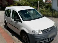 Gebraucht VW Caddy 80 PS (58 kW) 2006 Weiß Van / Kleinbus