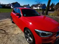 Gebraucht BMW 114 95 PS (69 kW) 2014 Rot Kleinwagen