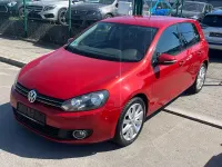 Gebraucht VW Golf VI Team 105 PS (77 kW) 2010 Orange Kleinwagen