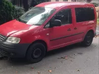 Gebraucht VW Caddy Life 102 PS (75 kW) 2006 Rot Van / Kleinbus