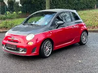 Gebraucht Abarth 595C Turismo 160 PS (117 kW) 2015 (grigio pista/rosso officina) Cabrio