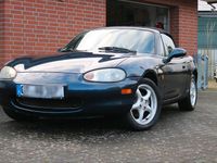 Gebraucht Mazda MX5 110 PS (80 kW) 1998 Blau Cabrio