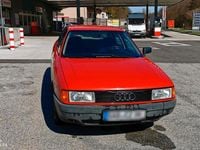 Second-hand Audi 80 75 CP (55 kW) 1987 Roșu Berlinǎ