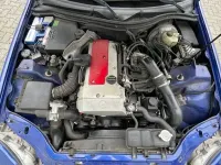 Gebraucht Mercedes SLK230 193 PS (141 kW) 1998 Blau Cabrio