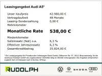 Second-hand Audi A5 S-Line 150 CP (110 kW) 2025 Albastru Berlinǎ