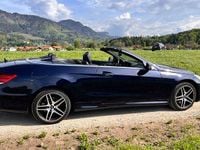 Gebraucht Mercedes E220 AMG line 170 PS (125 kW) 2017 Blau Cabrio