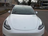 Gebraucht Tesla Model Y Long Range AWD 378 kW (514 PS) 2023 Weiß SUV