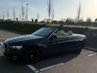 Gebraucht BMW 320 Cabriolet 177 PS (130 kW) 2010 Schwarz Cabrio