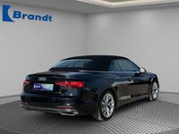 Gebraucht Audi A5 Cabriolet Advanced Plus 204 PS (150 kW) 2023 Mythosschwarz metallic/verdeck schwarz (metallic) Cabrio