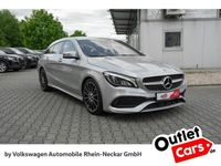 Gebraucht Mercedes CLA200 Shooting Brake AMG line 156 PS (114 kW) 2017 Polarsilber metallic Kombi