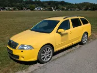 Gebraucht Skoda Octavia RS 170 PS (125 kW) 2008 Gelb Kombi