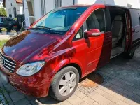 Gebraucht Mercedes Viano 150 PS (110 kW) 2005 Rot Van / Kleinbus