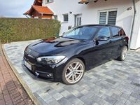 Gebraucht BMW 116 Sport Line 109 PS (80 kW) 2016 Schwarz Kleinwagen