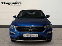 Gebraucht VW T-Roc Cabriolet Style 110 PS (80 kW) 2021 Blau Cabrio