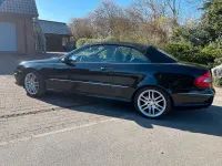 Gebraucht Mercedes CLK200 Avantgarde 184 PS (135 kW) 2008 Schwarz Cabrio