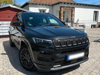 Käytetty Jeep Compass 150 HP (110 kW) 2022 Musta Katumaasturi