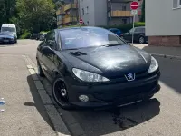 Gebraucht Peugeot 206 CC 136 PS (100 kW) 2002 Schwarz Cabrio