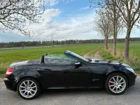 Usata Mercedes SLK200 163 CV (119 kW) 2004 Nero Cabrio