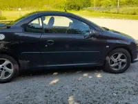 Gebraucht Peugeot 206 CC Filou 109 PS (80 kW) 2004 Schwarz obsidien/metalli Cabrio