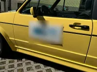 Gebraucht VW Golf Cabriolet 98 PS (72 kW) 1992 Gelb Cabrio