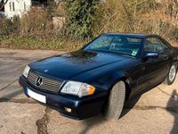 Gebraucht Mercedes SL320 231 PS (169 kW) 1994 Blau Cabrio