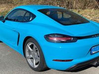 Gebraucht Porsche Cayman 299 PS (219 kW) 2017 Blau Coupé