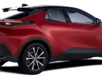 Neu Toyota C-HR 140 PS (102 kW) 2025 Karminarot metallic / dach SUV