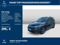 Gebraucht VW Caddy Style 122 PS (89 kW) 2021 Starlight blue metallic Van / Kleinbus